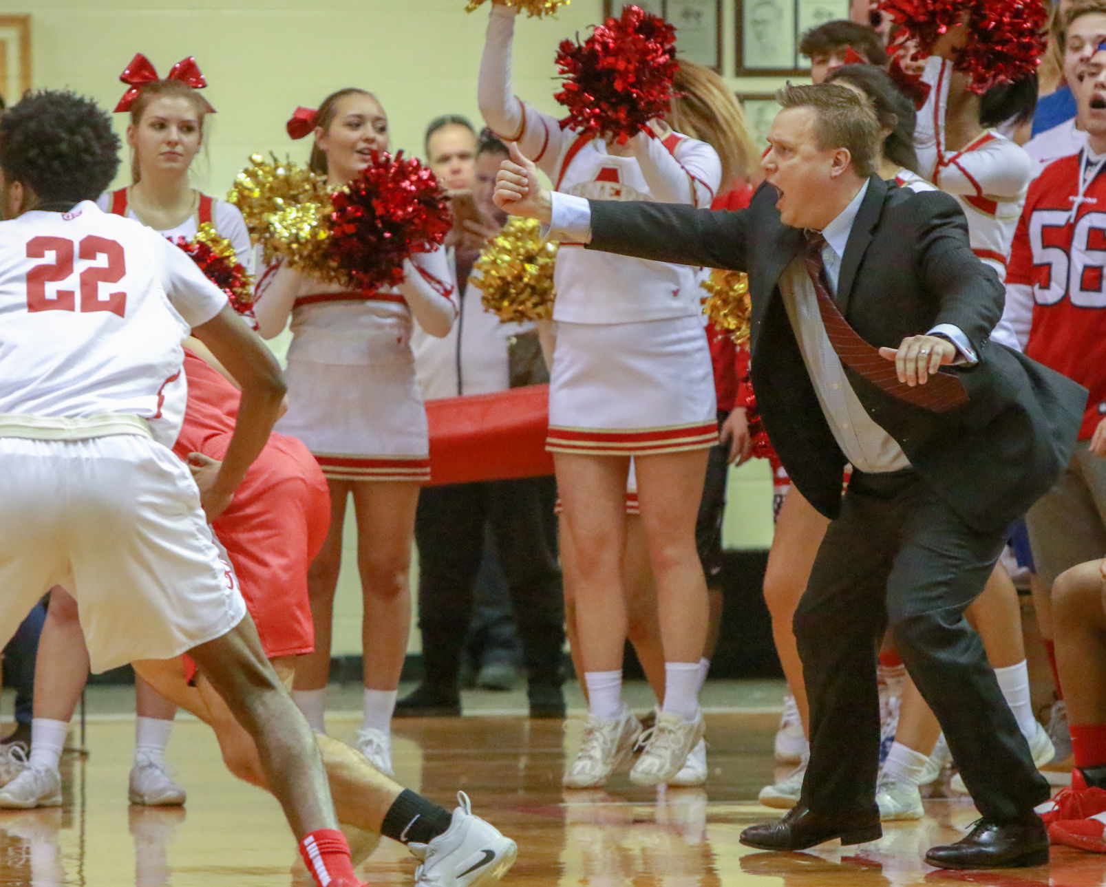 Class 2A boys basketball semistate: Andrean vs Frankton